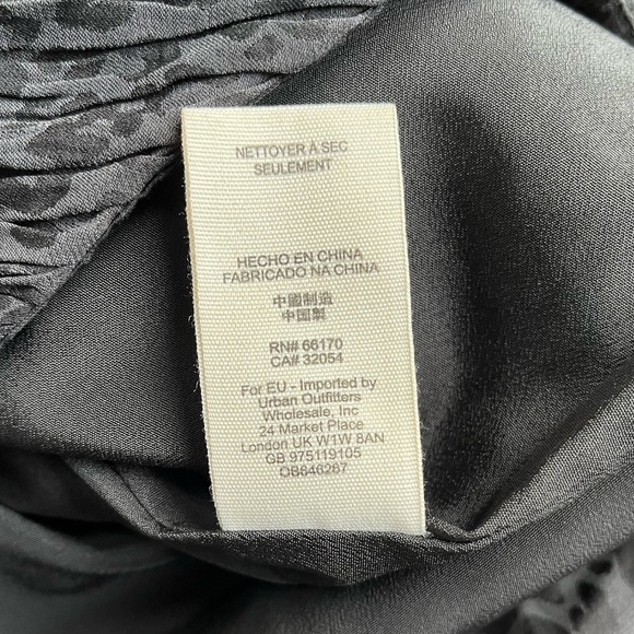 Free People x REVOLVE Dress Women’s XL Let’s Dance Dress Black Leopard Print - Picture 6 of 8